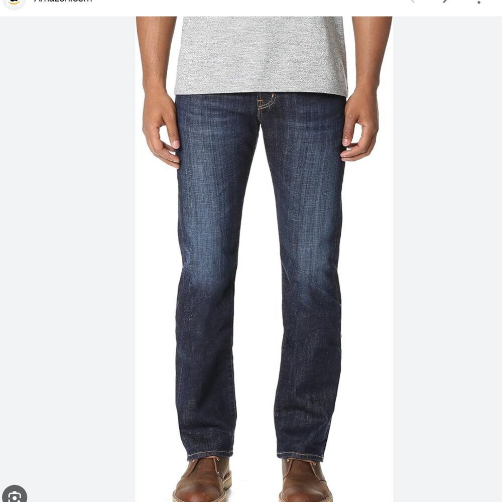 AG Adriano Goldschmied Men's The Protégé Straight Leg Denim Pant size 34x32
